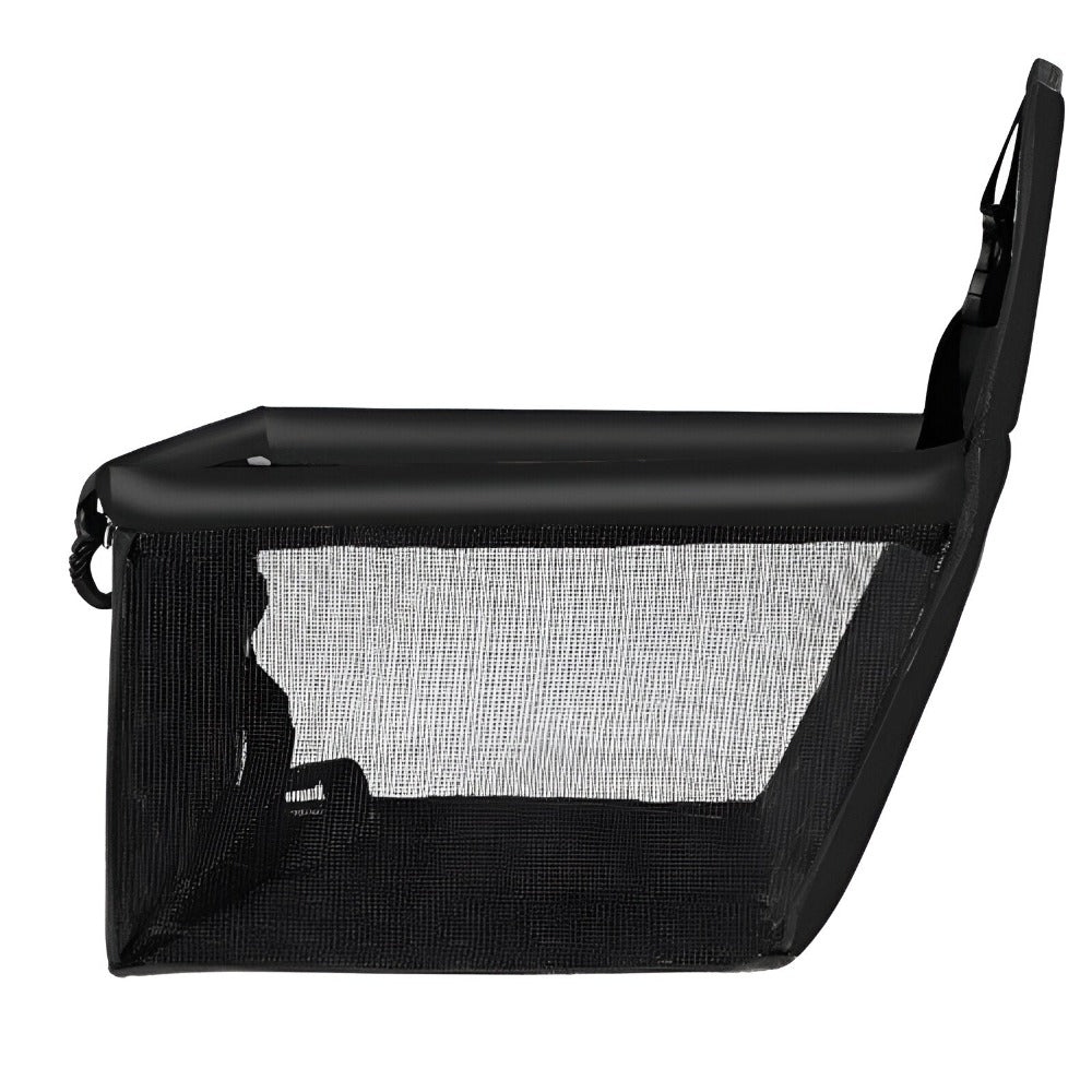 Scaun pentru Transportat Catei si Pisici in Masina, Curelele Reglabile, Buzunar Depozitare cu Fermoar, Protectie Tapiterie Auto, Impermeabila, Respirabila, pentru Talie Mica, 40 x 40 x 32 cm, Negru