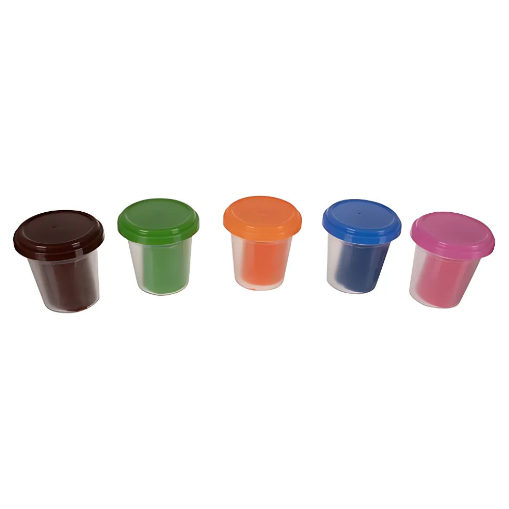 Set Plastilina, Masina de Prajituri, Instrumente de Modelare Multiple, 5 Culori Diferite de Pasta Modelatoare, Usor de Folosit si Curat, Jucarie Educativa, Interactiva, pentru Copii, Nu se Usuca/Lipeste, + 3 ani, 26 x 21.5 x 18 cm, Multicolor