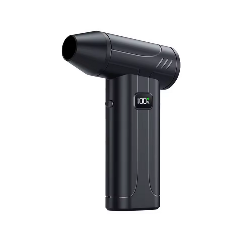Suflanta Aer Comprimat Portabila, Turbo Fan 100000 RPM, 5 Trepte Putere, Lumina LED, Motor Fara Perii Incarcare USB-C, - Velixo