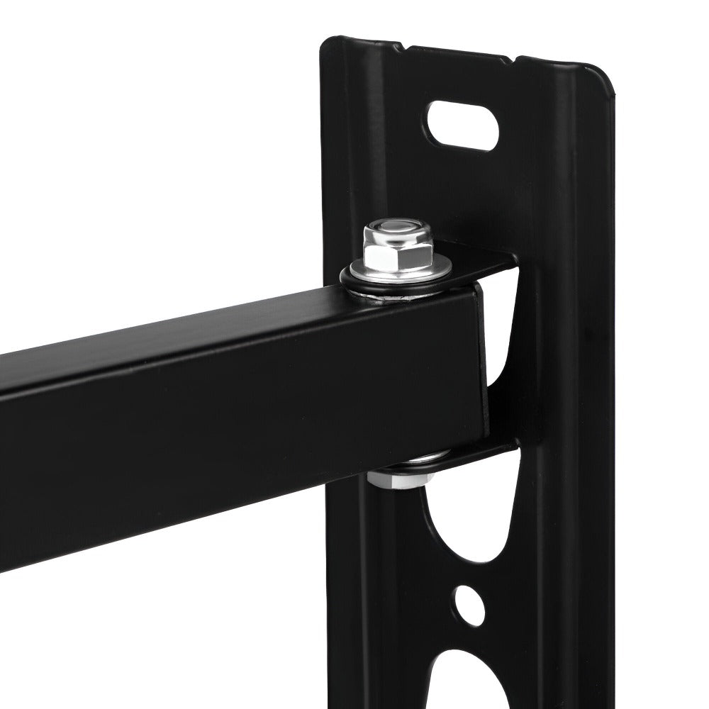 Suport TV de Perete cu Brat, Reglabil Vertical, Orizontal, pentru Monitoare LED, LCD, PC, Plasma, Aplicare Universala, Incluse Elemente de Montare, 22kg, 14"-55" (36cm-140cm), Negru