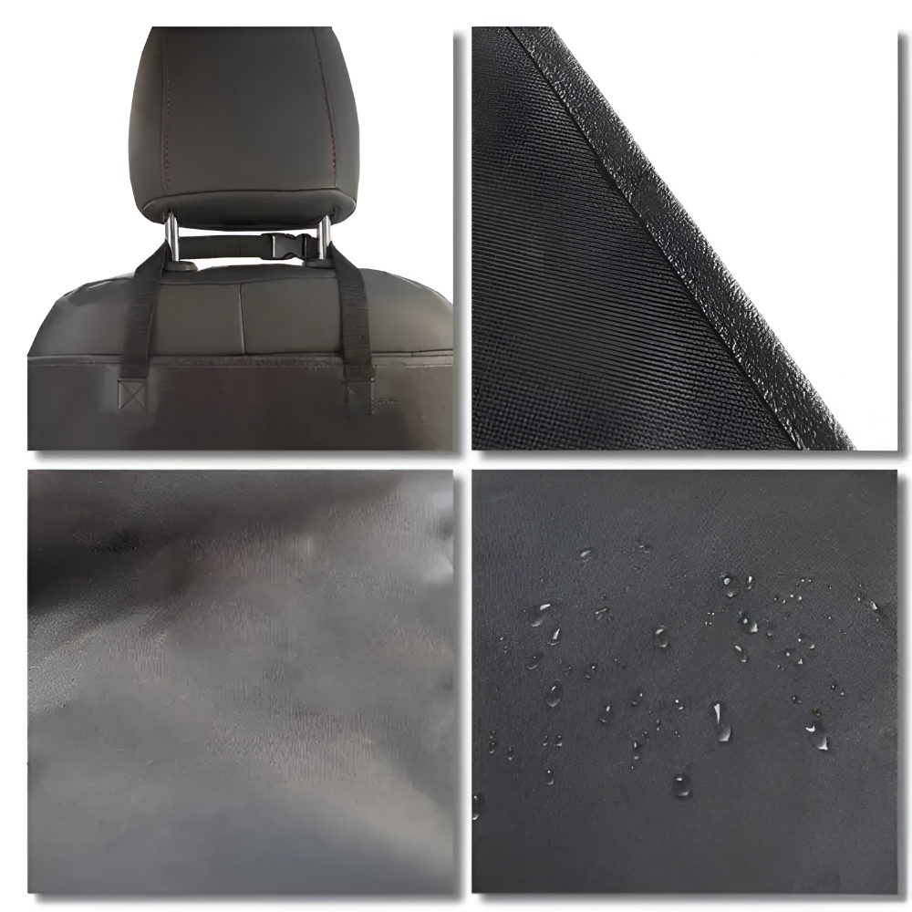 Husa Auto Bancheta, pentru Protectie si Transport Animale, Caini si Pisici, Sectiuni Laterale tip Hamac, Impermeabila, Antizgarieturi, Usor de Utilizat si de Curatat, Universala, 144 x 144 cm, Negru