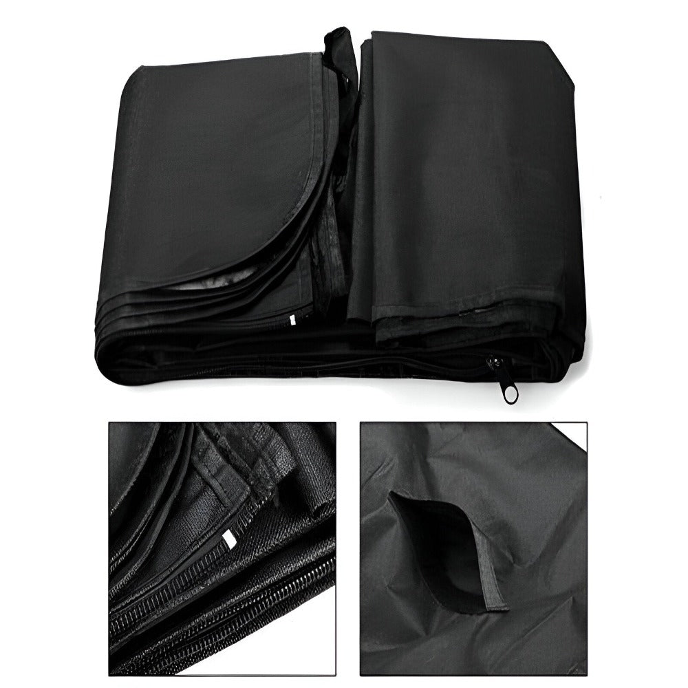 Husa Auto Bancheta, pentru Protectie si Transport Animale, Caini si Pisici, Sectiuni Laterale tip Hamac, Impermeabila, Antizgarieturi, Usor de Utilizat si de Curatat, Universala, 144 x 144 cm, Negru